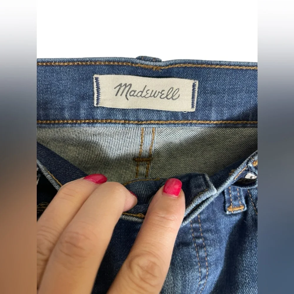 Madewell jeans size 26 authentic 10” high-rise denim blue skinny‎ jeans 💙